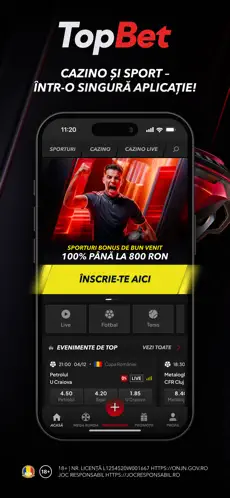 Screenshot TopBet Pariuri 1